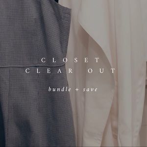 ⚡️CLOSET CLEAR OUT⚡️